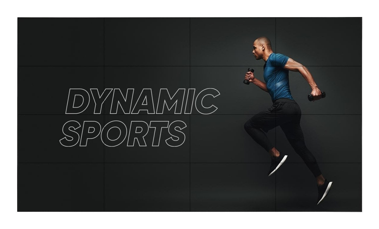 LG 49VL5PJ-A signage display Panorama 124,5 cm (49") 500 cd/m2 Full HD Czarny 24/7