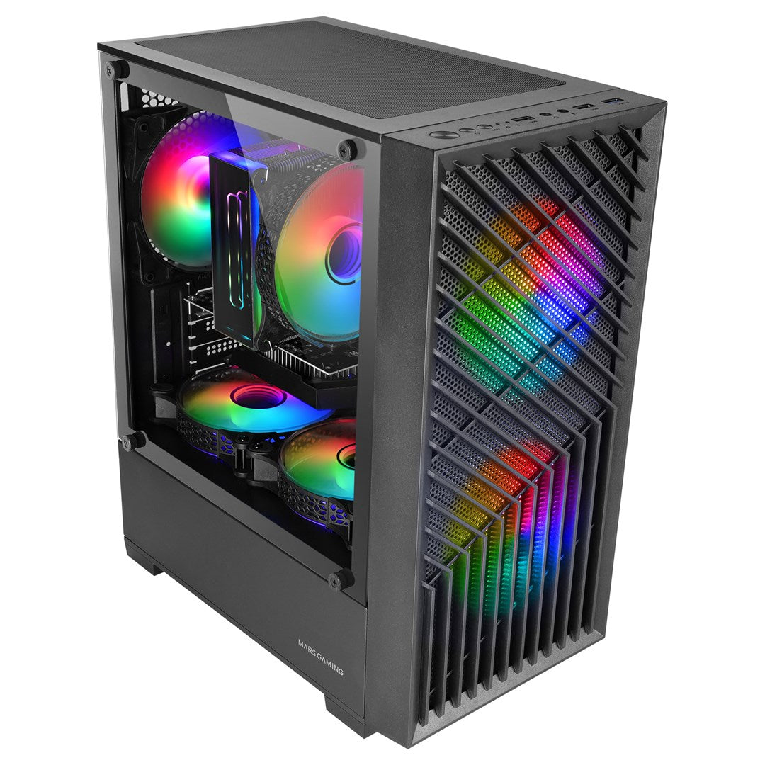 TACENS MARS MC-VORTEX 3x120mm FRGB mATX- obudowa