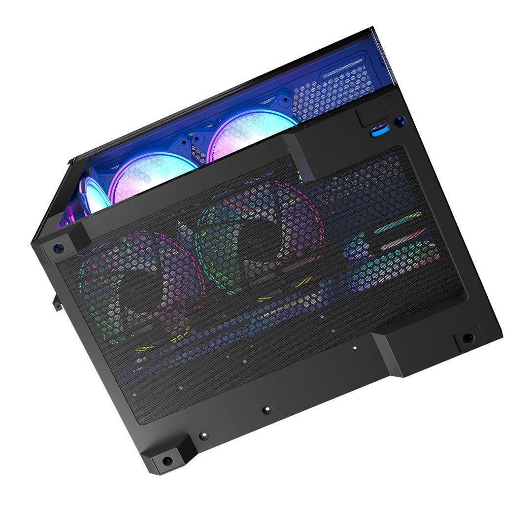 MODECOM OBUDOWA VOLCANO PANORAMA APEX ARGB 3F MIDI BLACK