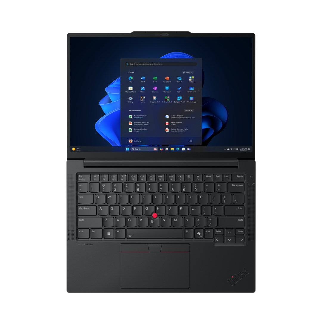 Lenovo ThinkPad E14 G7 Ryzen 7 250 14"WUXGA IPS 60Hz 300nits AG 16GB DDR5 5600 SSD512 Radeon 780M Cam1080p 64Wh W11Pro Black 3Y OnSite