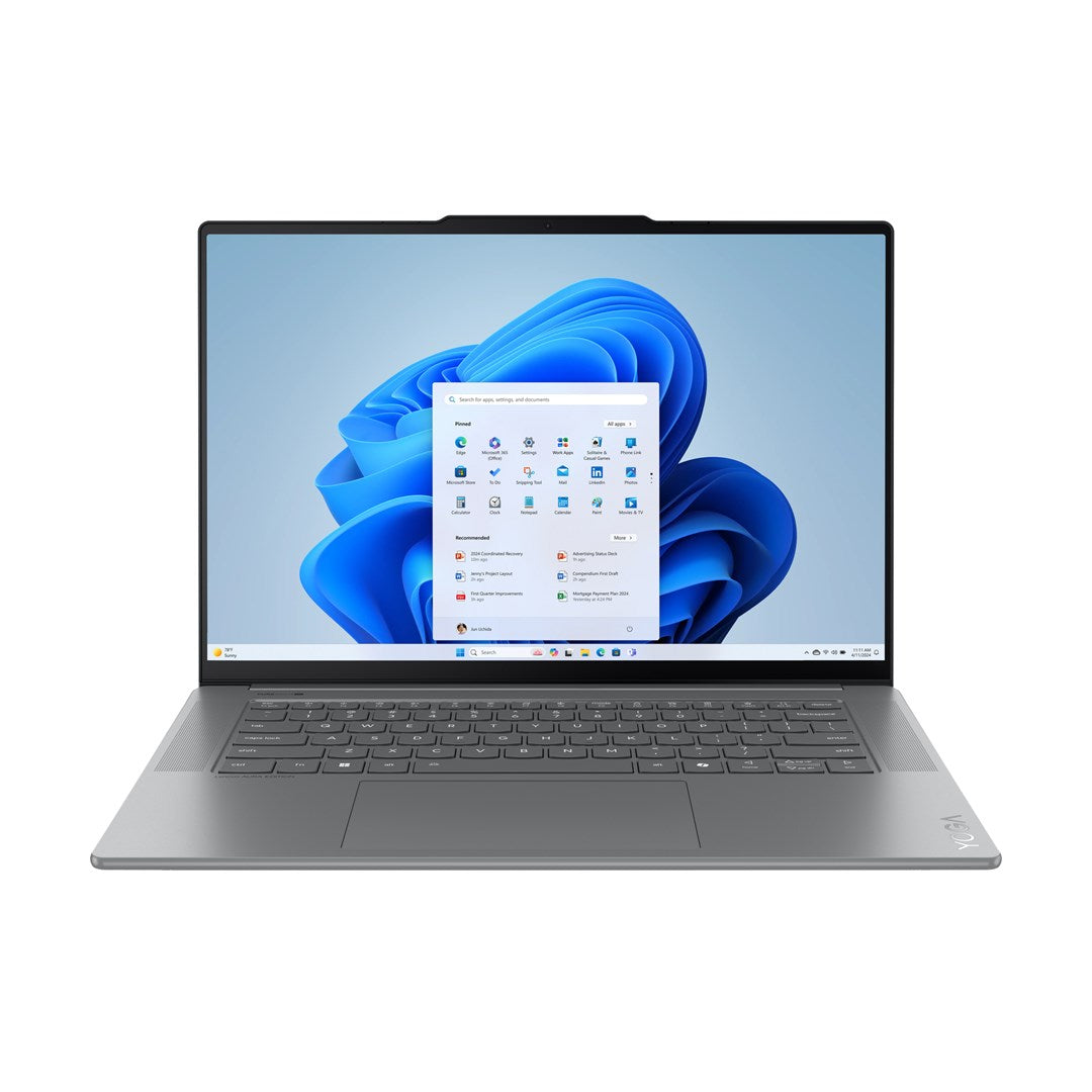 Lenovo Yoga Slim 7i Aura Edition Ultra 7 256V 15,3" 2.8K Touch 120Hz 16GB LPDDR5x-8533 SSD512 Intel Arc Graphics 140V 70Wh Win11 Luna Grey 3Y