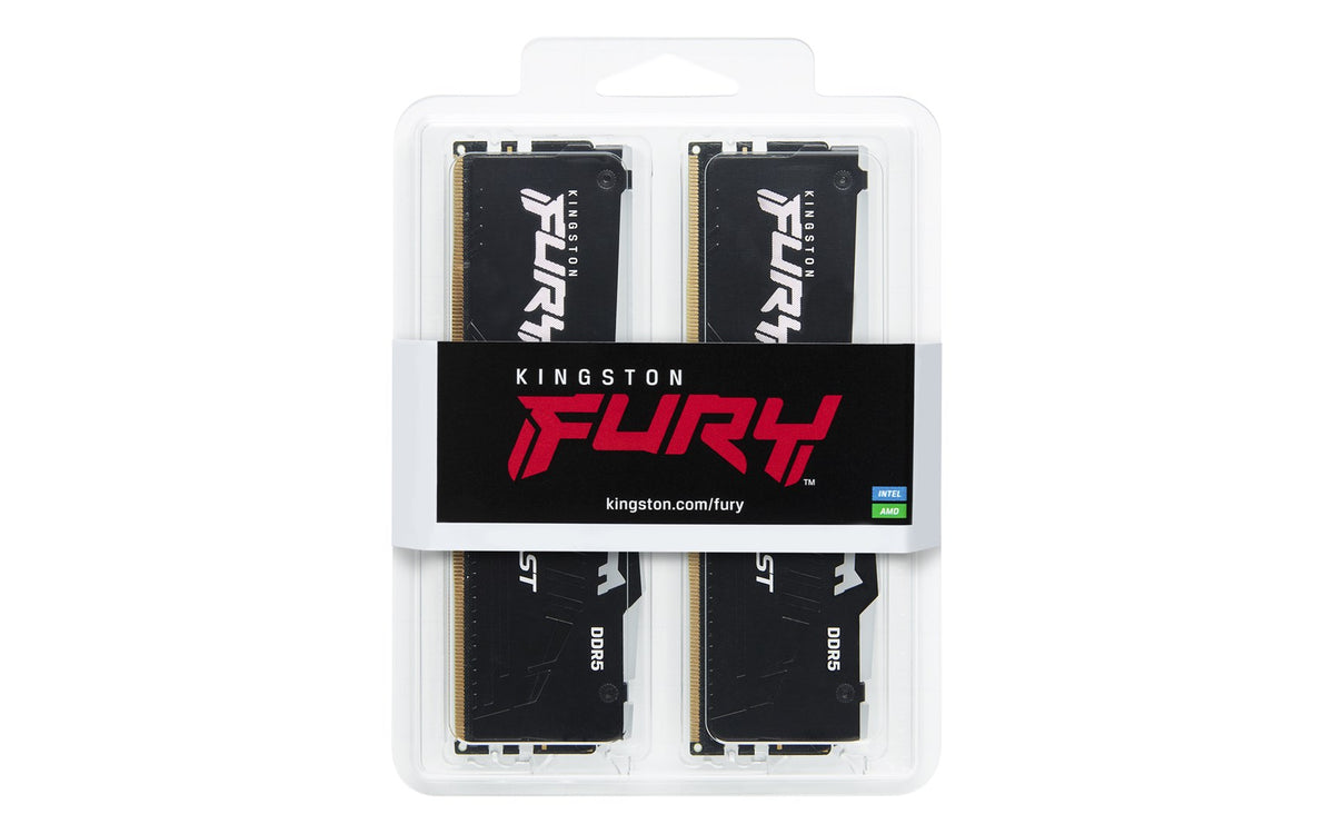 KINGSTON DDR5 32GB 6800MT/s CL34 DIMM (Kit of 2) FURY Beast RGB EXPO
