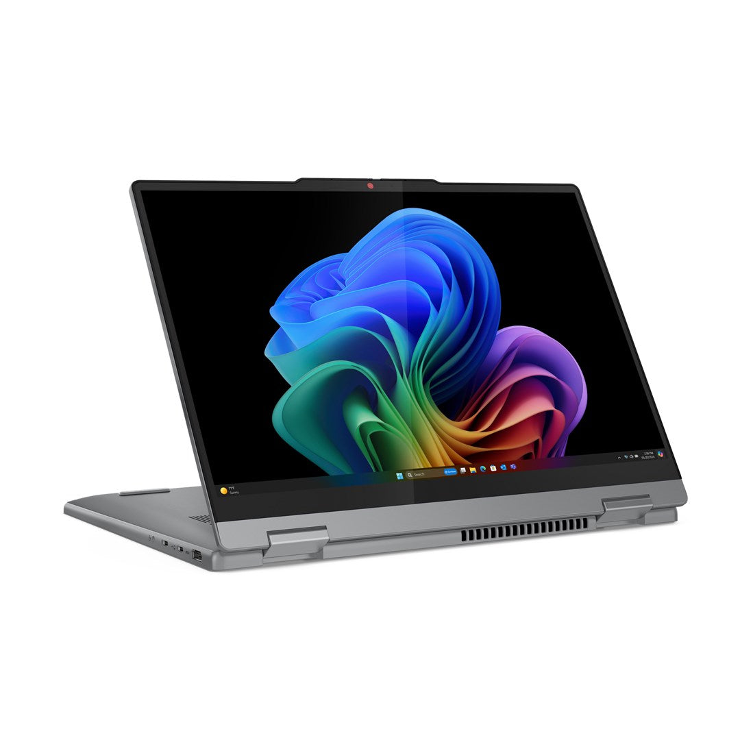 Lenovo IdeaPad 5 2-in-1 14Q8X9 Snapdragon X Plus X1P-42-100 14" WUXGA OLED 400nits Glossy 60Hz Touch 16GB LPDDR5x-8448 SSD512 Qualcomm Adreno GPU 57Wh Win11 Luna Grey