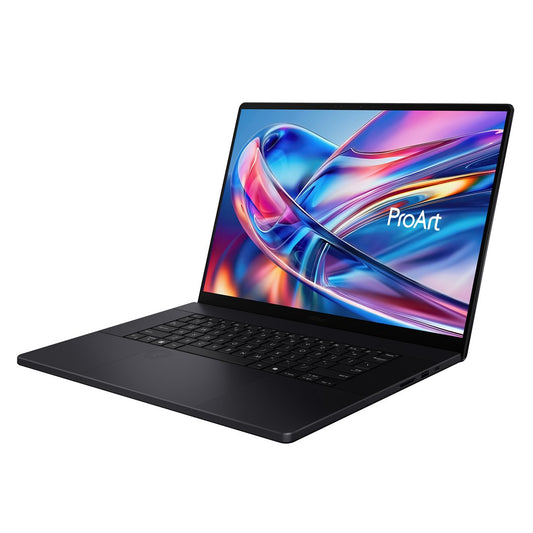 ASUS ProArt P16 H7606WR-SE058X Ryzen AI 9 HX 370 16.0"4K 120Hz 1600nits AR LBL 32GB LPDDR5X SSD1TB  GeForce RTX 5070 Ti 12GB CamFHD 90WHrs W11Pro Aluminum Nano Black