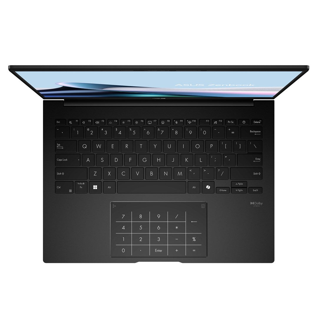 ASUS Zenbook 14 UM3406GA-QD013W Ryzen AI 5 430 14.0"WUXGA 60Hz 300nits AG 16GB LPDDR5X SSD512 Radeon Graphics WLAN+BT Cam720p 75WHrs Win11 Aluminum Jade Black