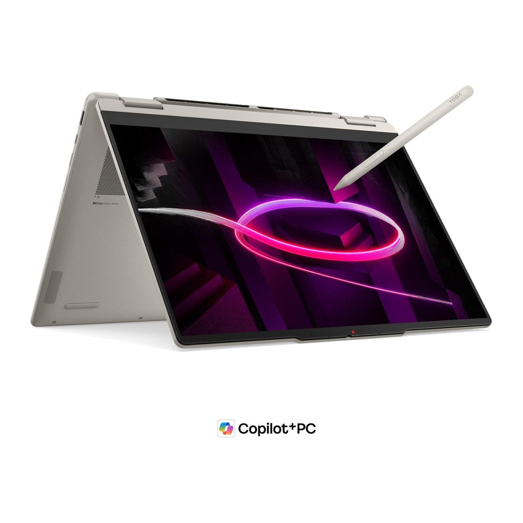 Lenovo Yoga 7a 2in1 14AGP11 Ryzen AI 7 445 14"WUXGA OLED Touch 400nits LBL Glossy 32GB LPDDR5X-8000 SSD512 Radeon 840M WiFi7+BT Cam5MP+IR 70Wh Win11 Seashell