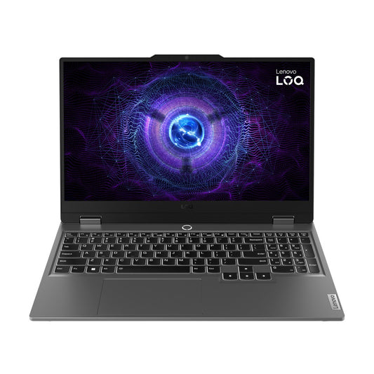 Lenovo  LOQ 15IAX9 i5-12450HX 15.6" FHD IPS 300nits AG 144Hz 16GB DDR5 4800 SSD512 GeForce RTX 3050 6GB NoOS Luna Grey + Plecak Lenovo