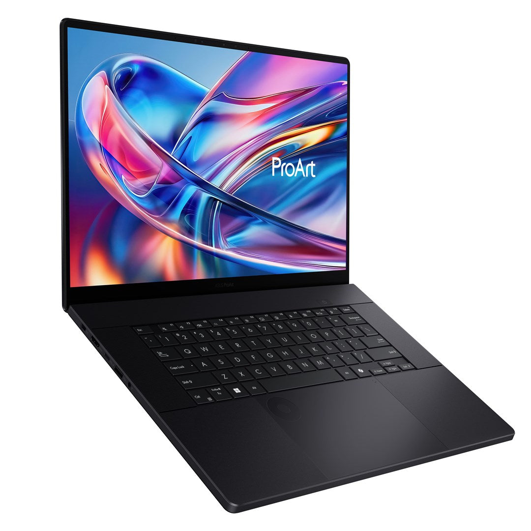 ASUS ProArt P16 H7606WR-SE058X Ryzen AI 9 HX 370 16.0"4K 120Hz 1600nits AR LBL 32GB LPDDR5X SSD1TB  GeForce RTX 5070 Ti 12GB CamFHD 90WHrs W11Pro Aluminum Nano Black