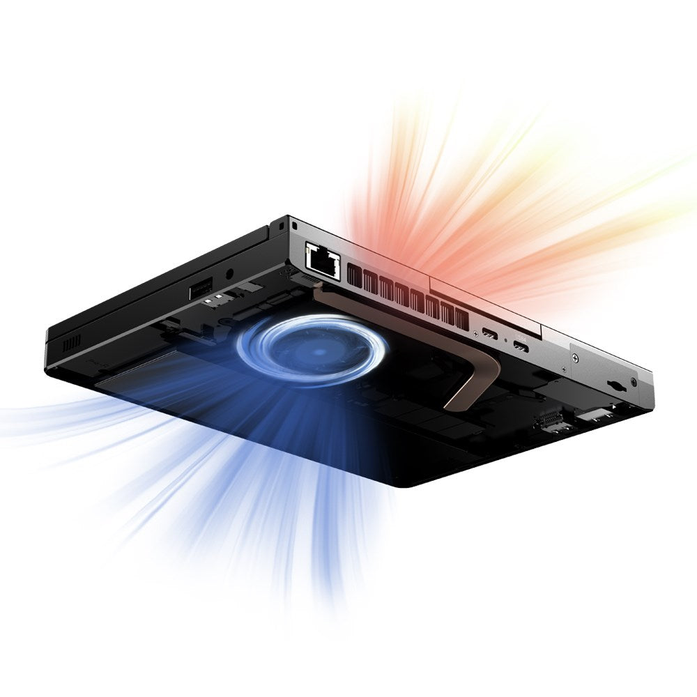 Laptop GPD-Pocket-4 Ryzen 7 8840U/8" WQXGA (2560x1600) Touchscreen 144Hz IPS/x360/LAN/16GB/SSD 1TB/BT/BLKB/FPR/x360/Radeon 780M 3GB/Win 11 Graphite