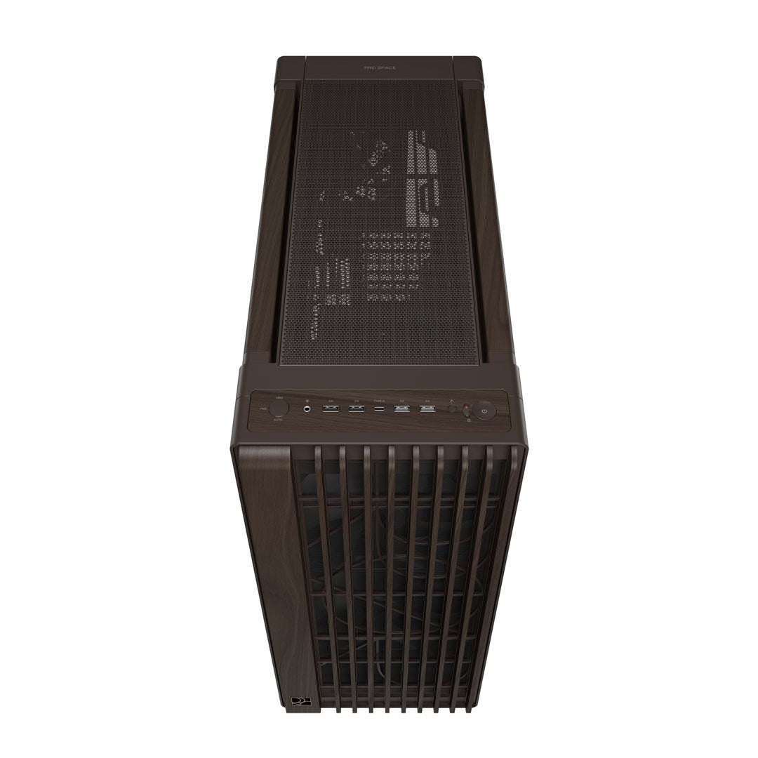Obudowa Asus PROART PA602 WALNUT WOOD TG PWM RETRO