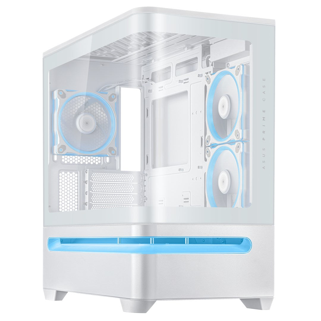 Obudowa ASUS PRIME AP202 TG ARGB WHITE