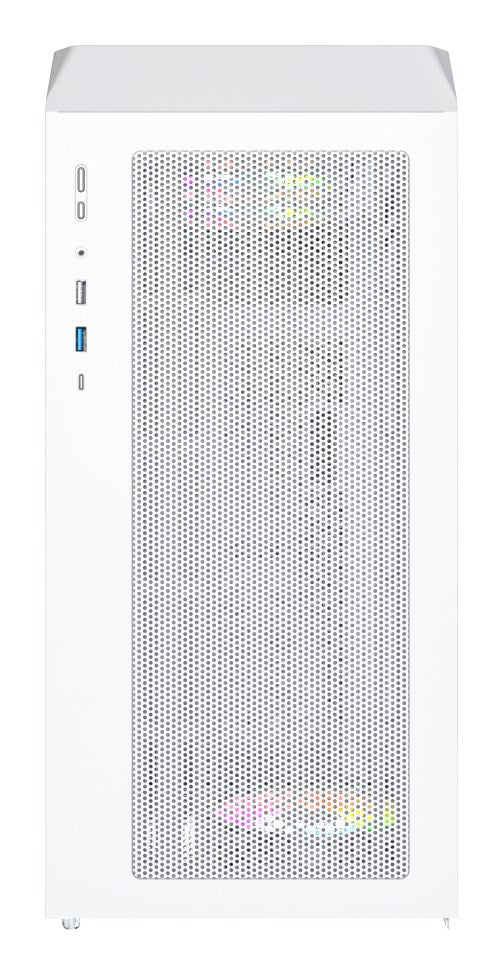 Montech X5M (W) zabezpieczenia & uchwyty komputerów Micro Tower Biały