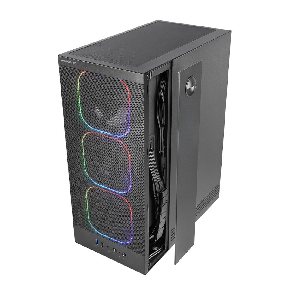 TACENS MARS MC-NEBULA 4x120mm ARGB ATX- obudowa