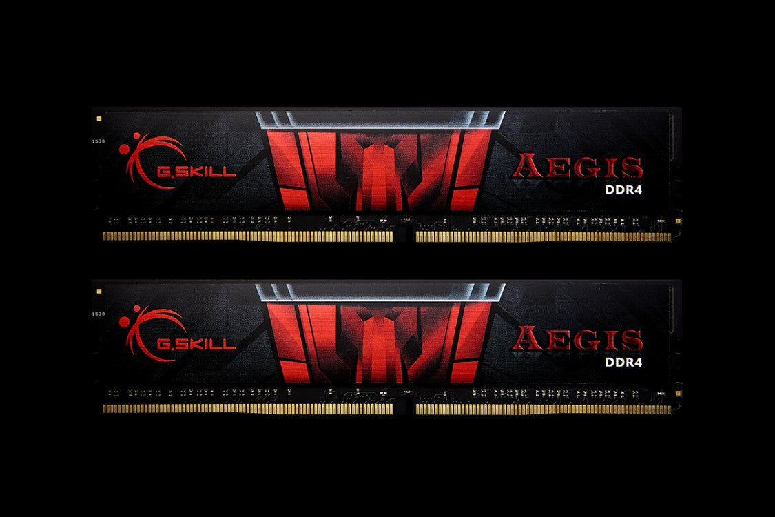 Zestaw pamięci G.SKILL Aegis F4-2666C19D-16GIS (DDR4 DIMM; 2 x 8 GB; 2666 MHz; CL19)