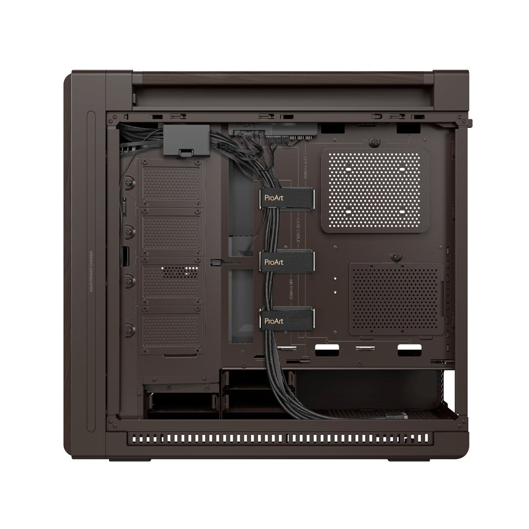 Obudowa Asus PROART PA602 WALNUT WOOD TG PWM RETRO