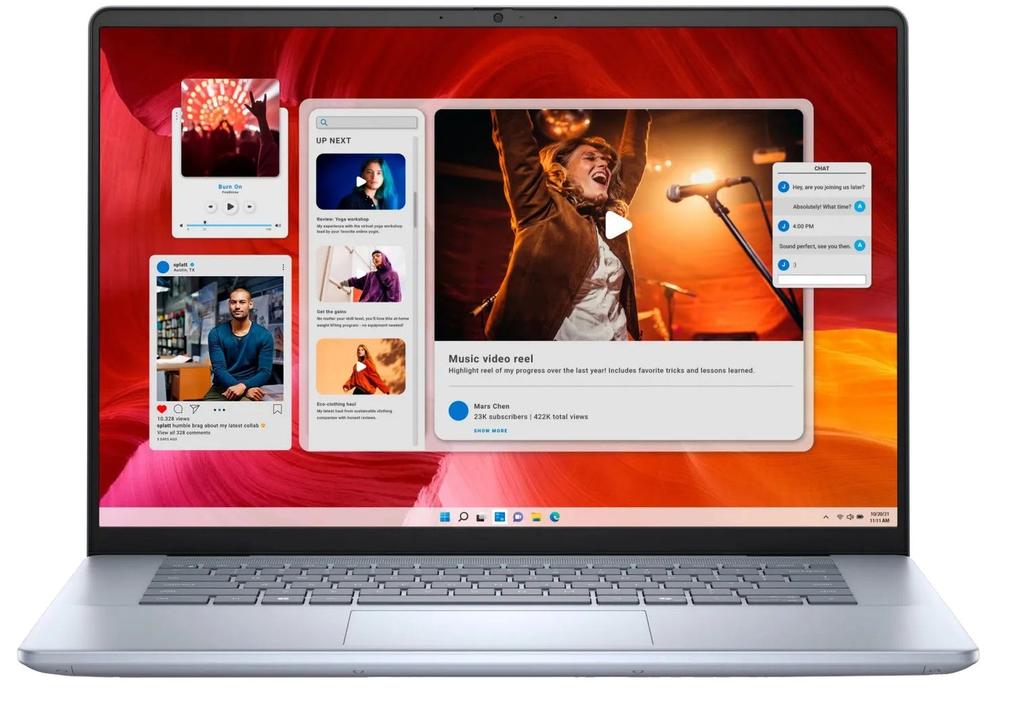 Dell I7640-7059BLU Ultra 7-155H 16" WUXGA Touch 32GB SSD1TB BT BLKB Win11 Blue (REPACK) 2Y