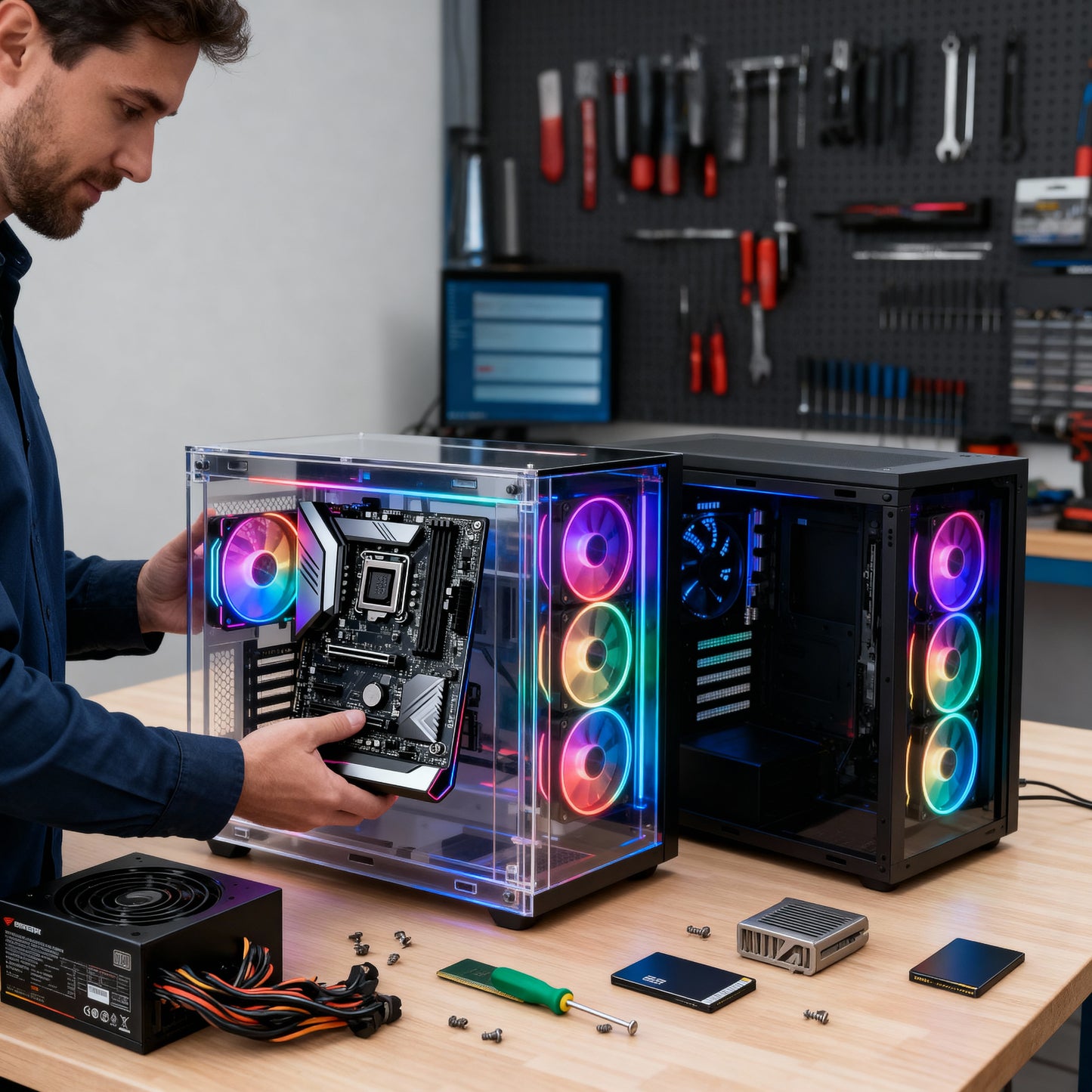 Montaż komputera - podstawowy